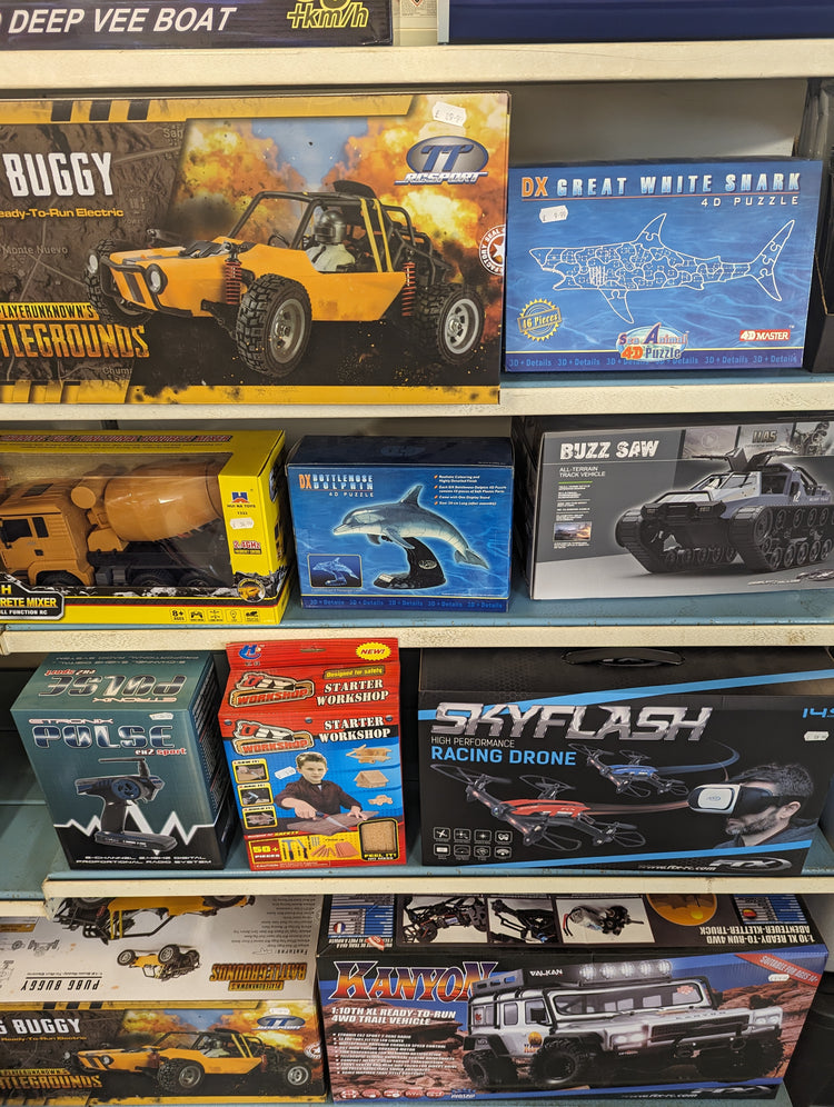 Merchandise & RC Models