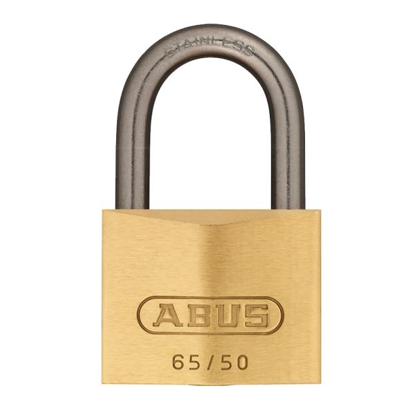 65/50 50mm BRASS ABUS PADLOCK