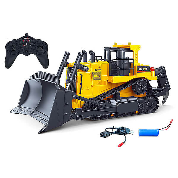 Hui Na 6 Channel Fully Functional 1554 Bulldozer