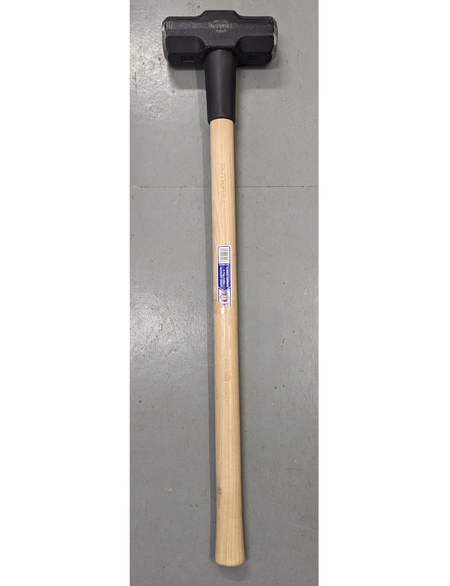 Faithful 14lb Sledgehammer hickory shaft