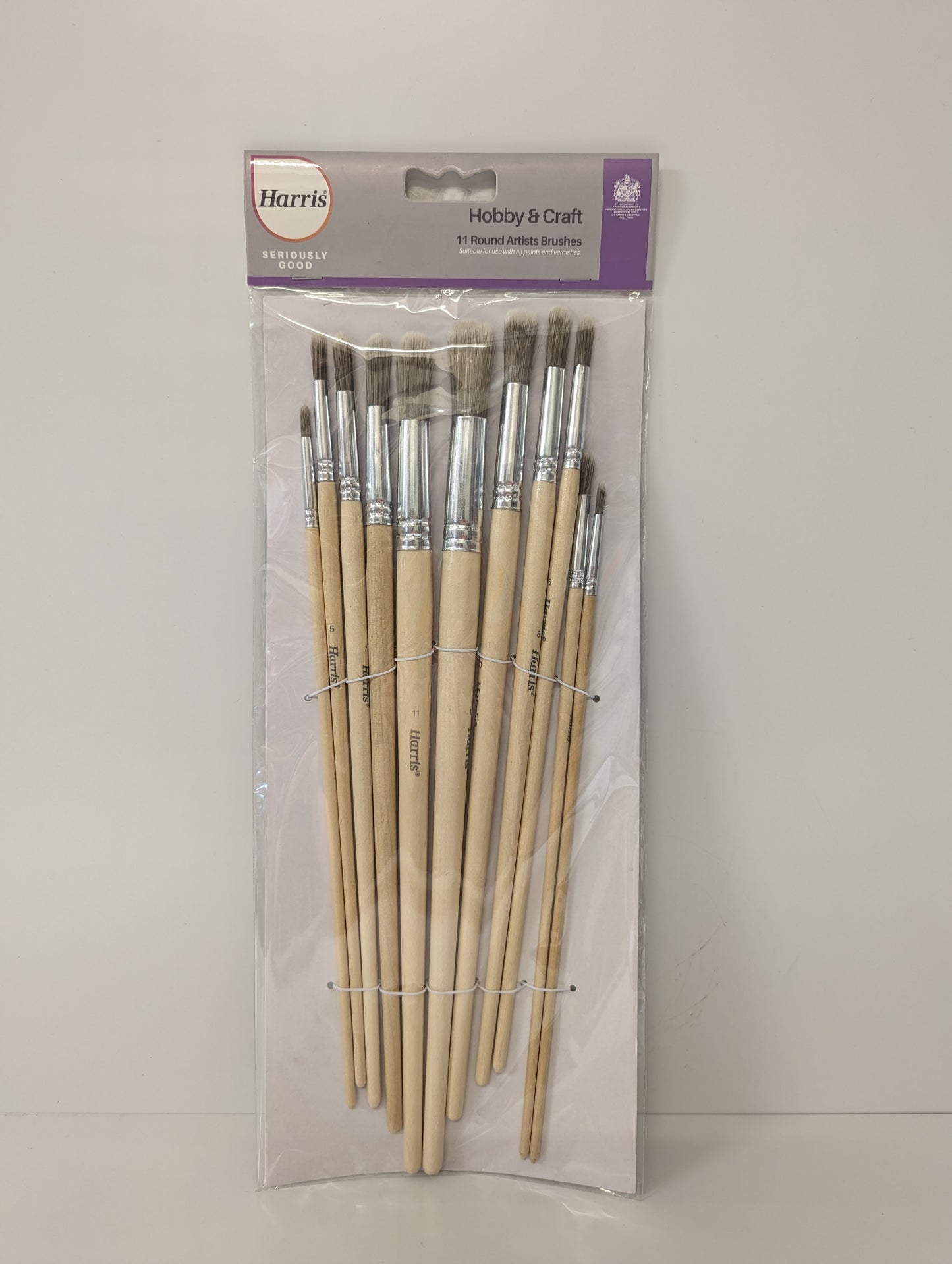 Harris Seriously Good 11 Round Artists Brushes