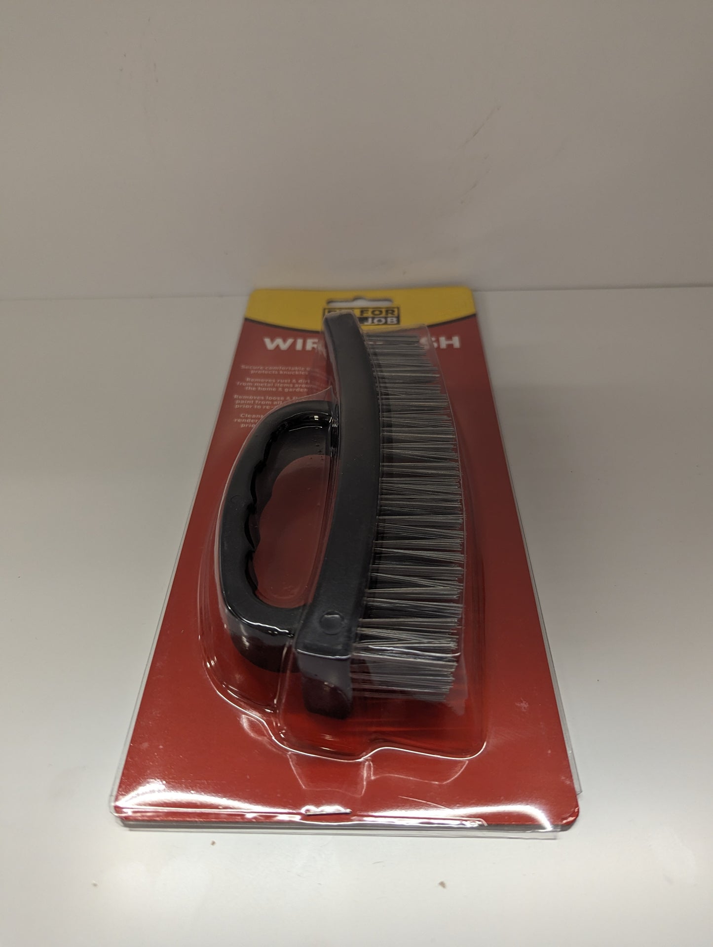 Fit For the Job Wire Brush with Grip Handle