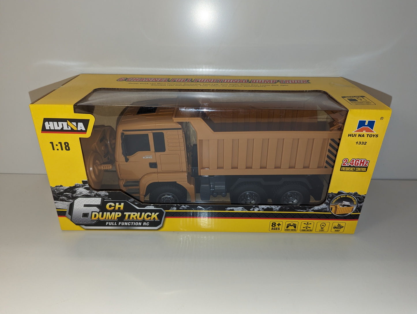 Hui Na 6 Channel Fully Functional 1332 Dump Truck