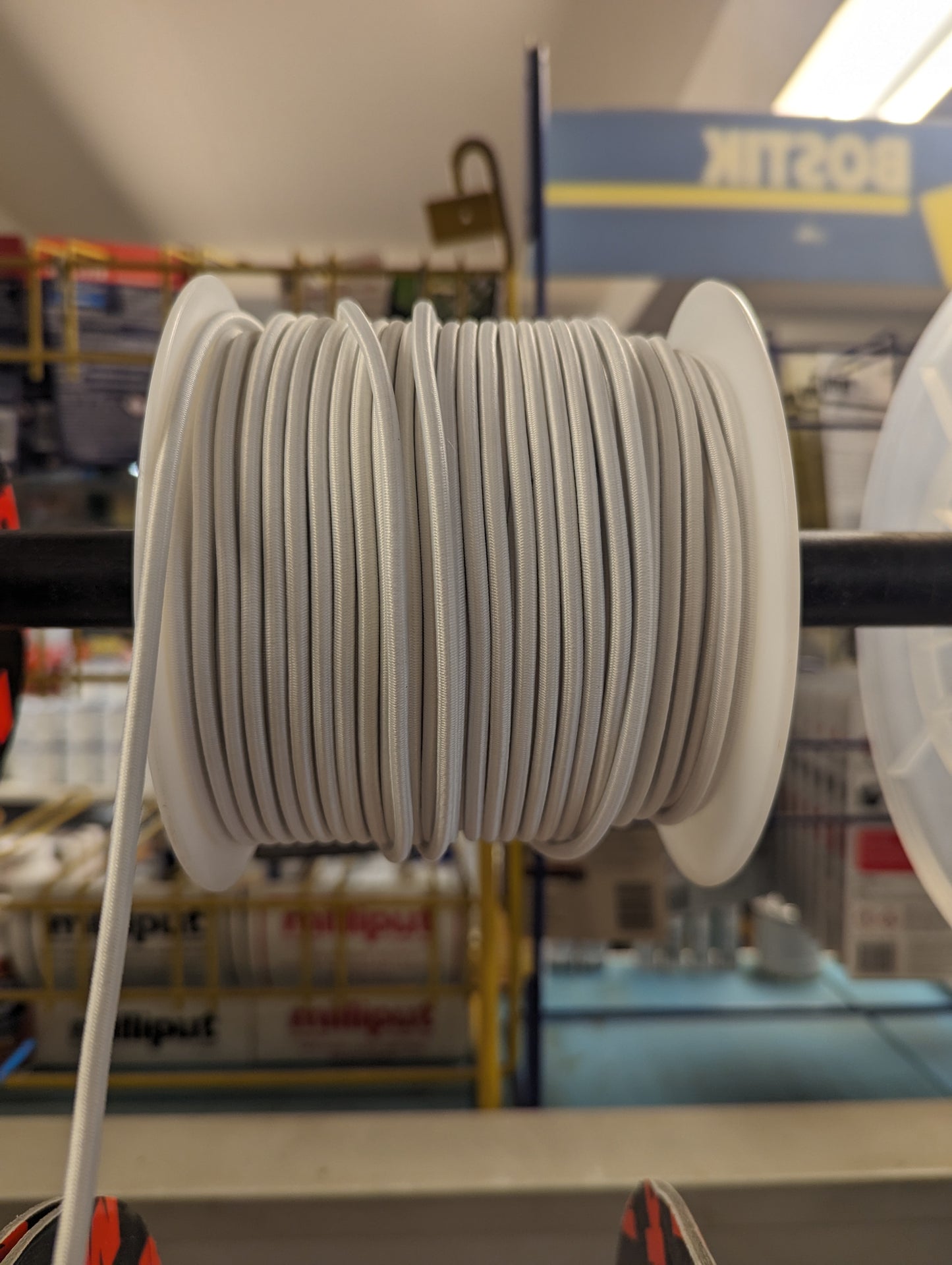 4mm white Bungee Cord