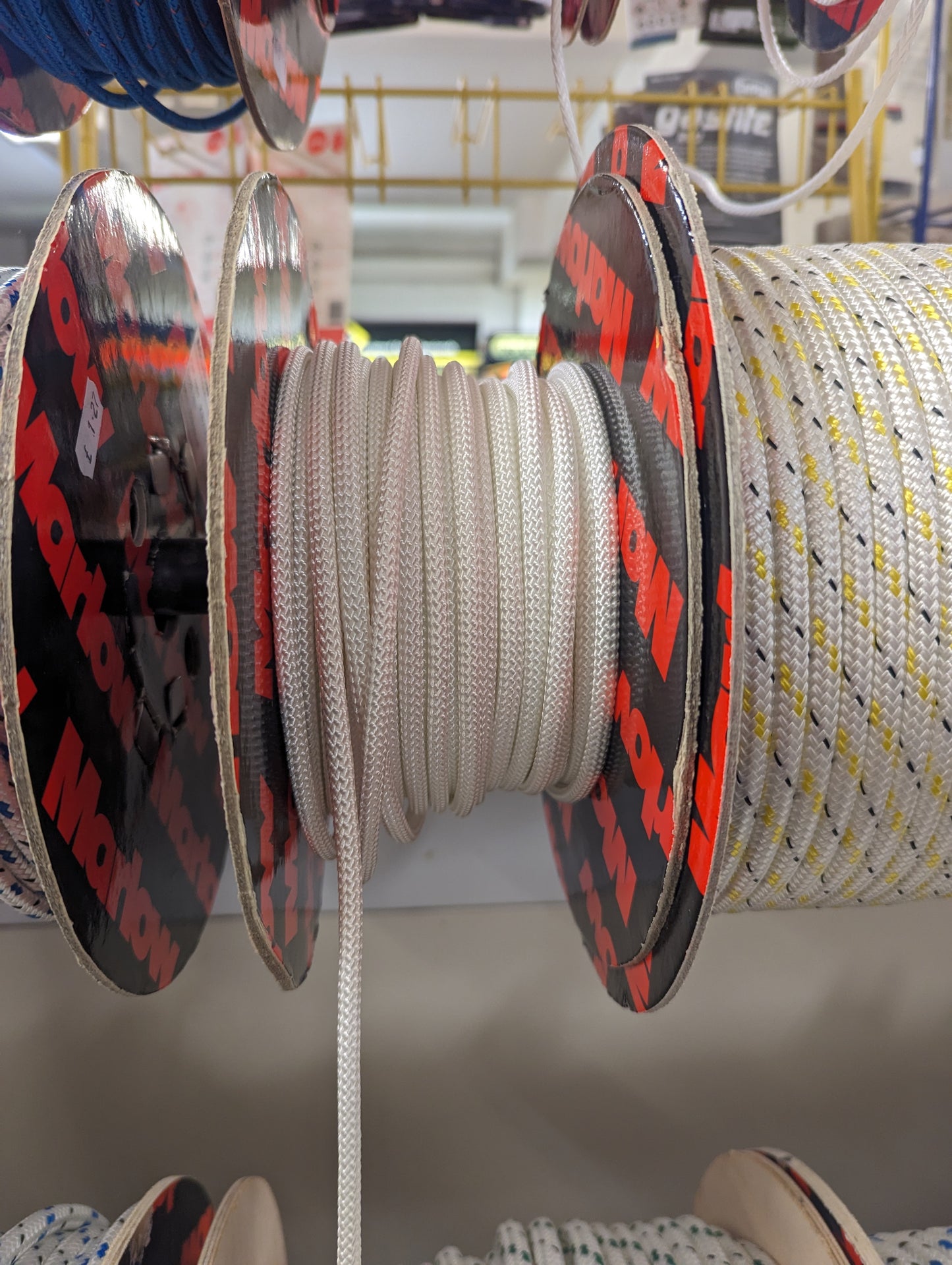 6mm S/White M/Braid Rope