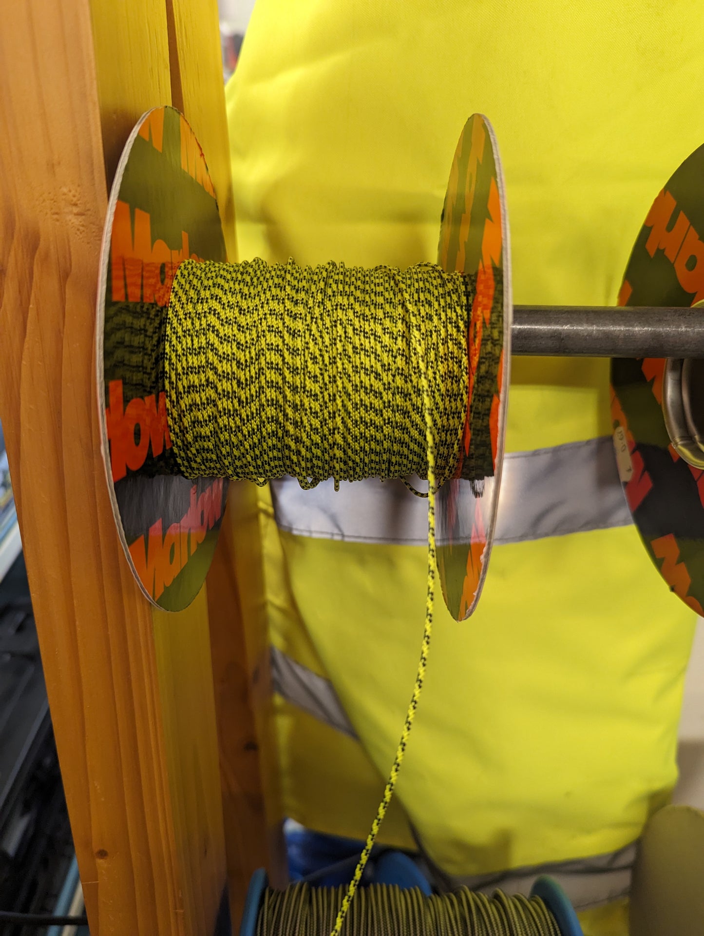 1.5mm Lime Excel Racing Rope