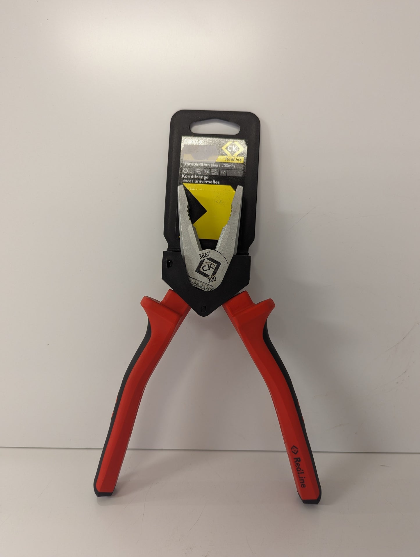 C.K. red line 8" Combination Pliers