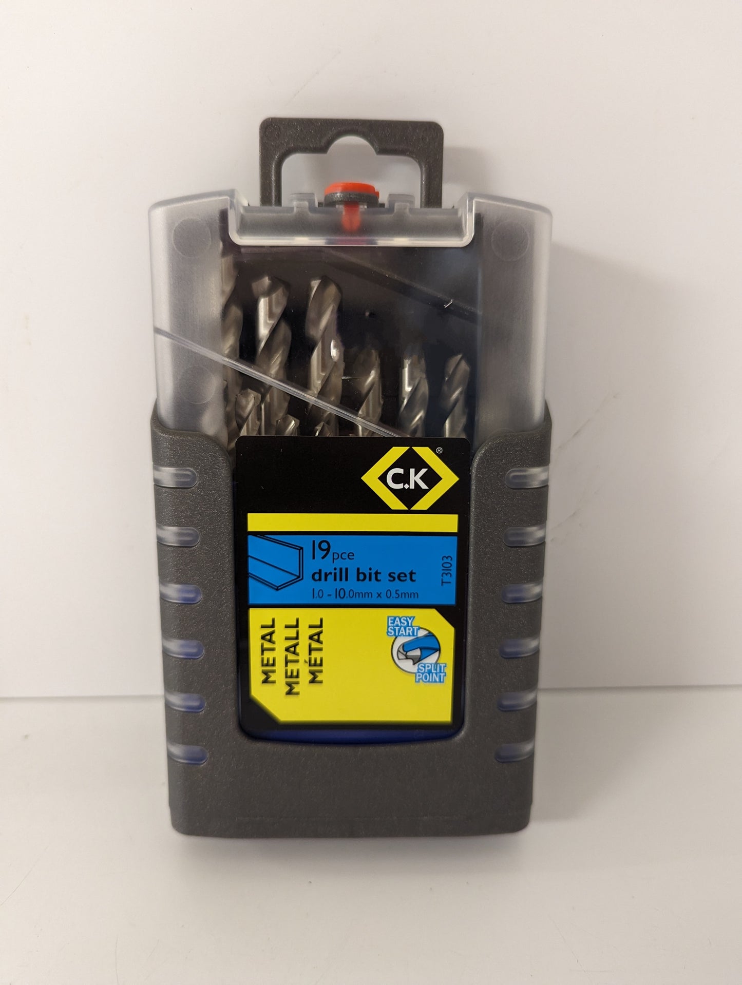 C.K. HSS Split Point Metal Drill Bit Set of 19