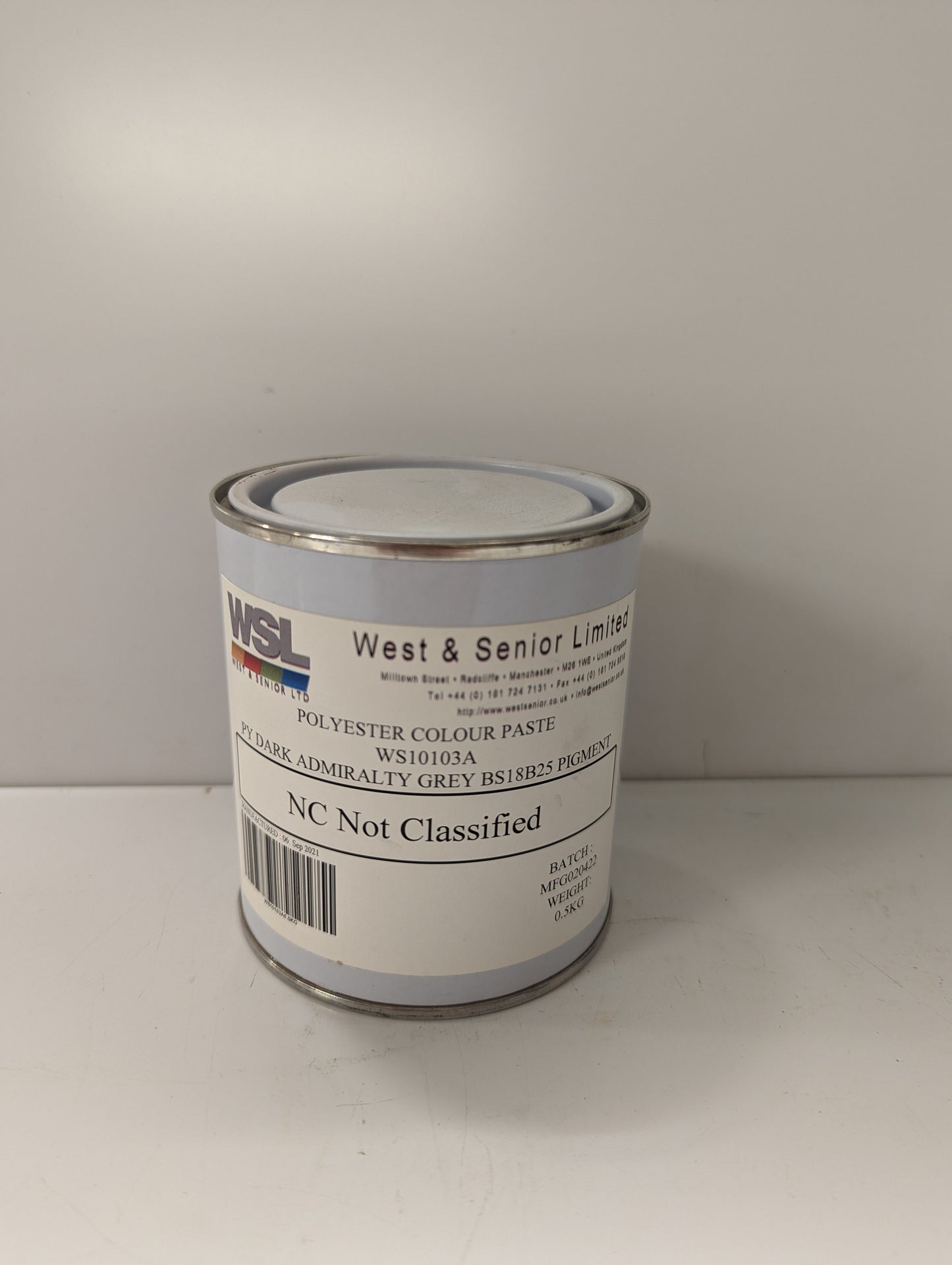 WSL 0.5kg Polyester Colour Paste