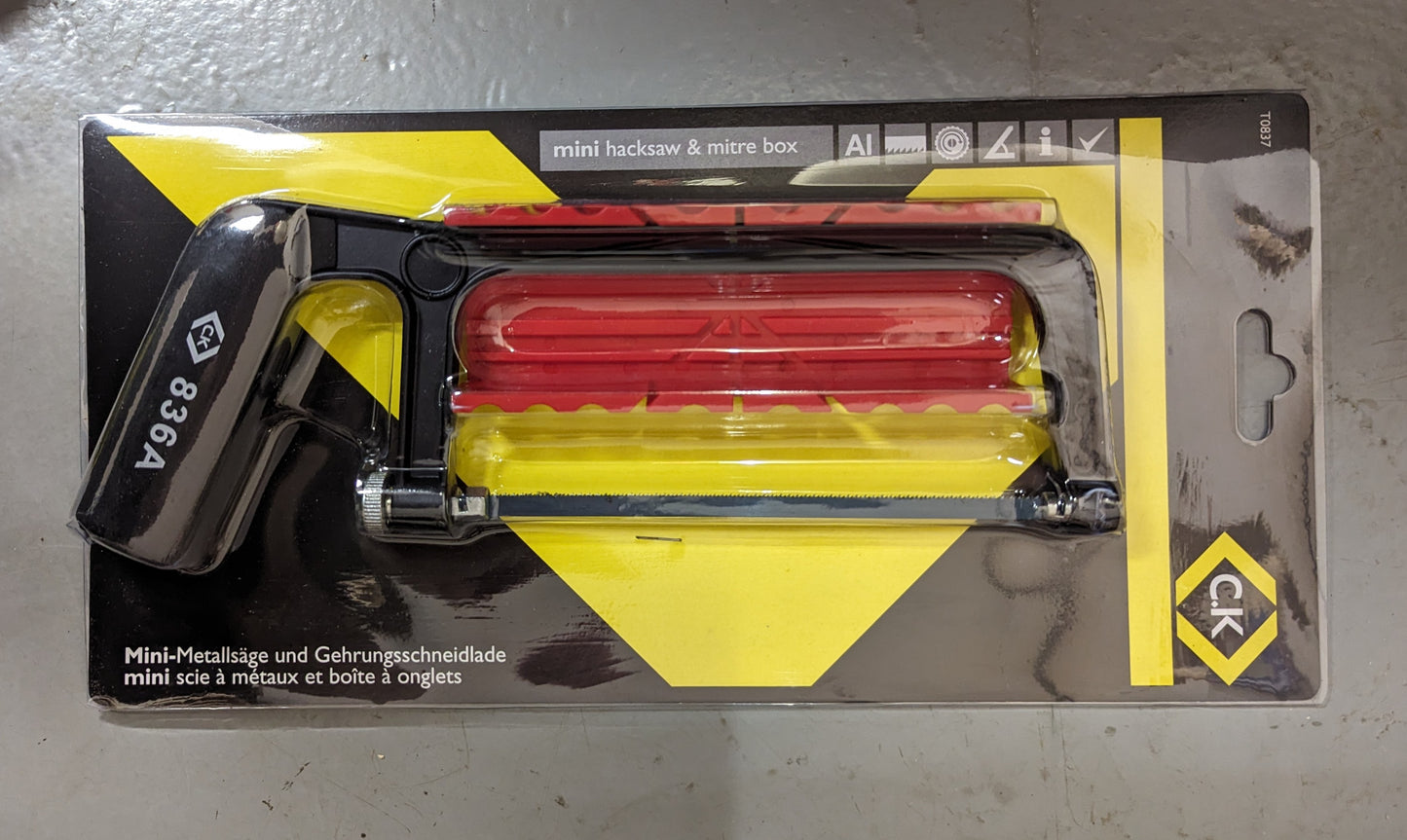 C.K. mini Hacksaw & mitre box