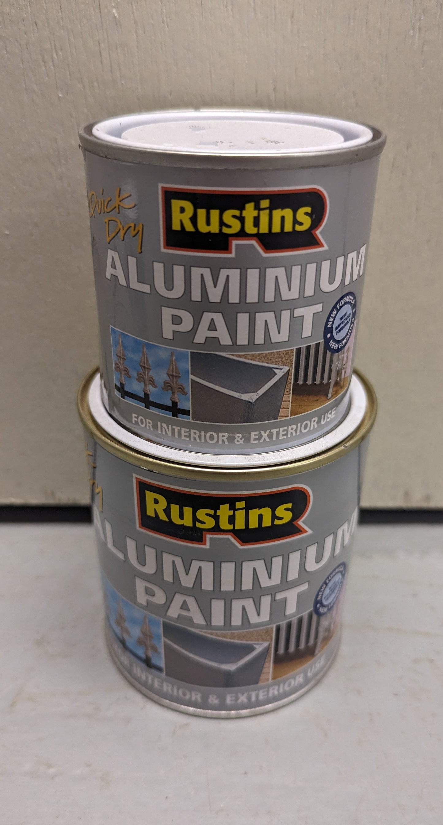 Rustins Quick Dry Aluminium Paint