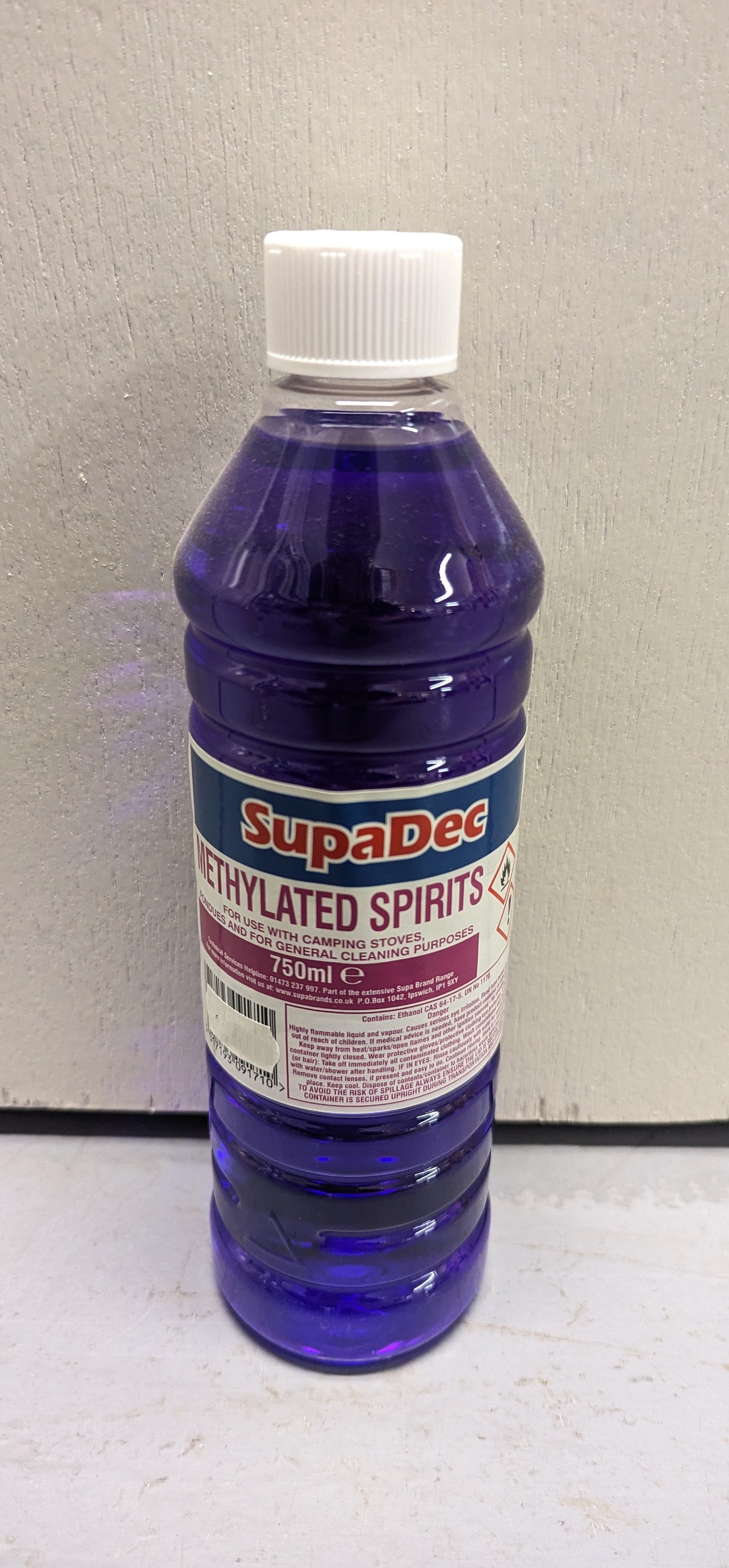 Supadec Methylated Spirits 750ml