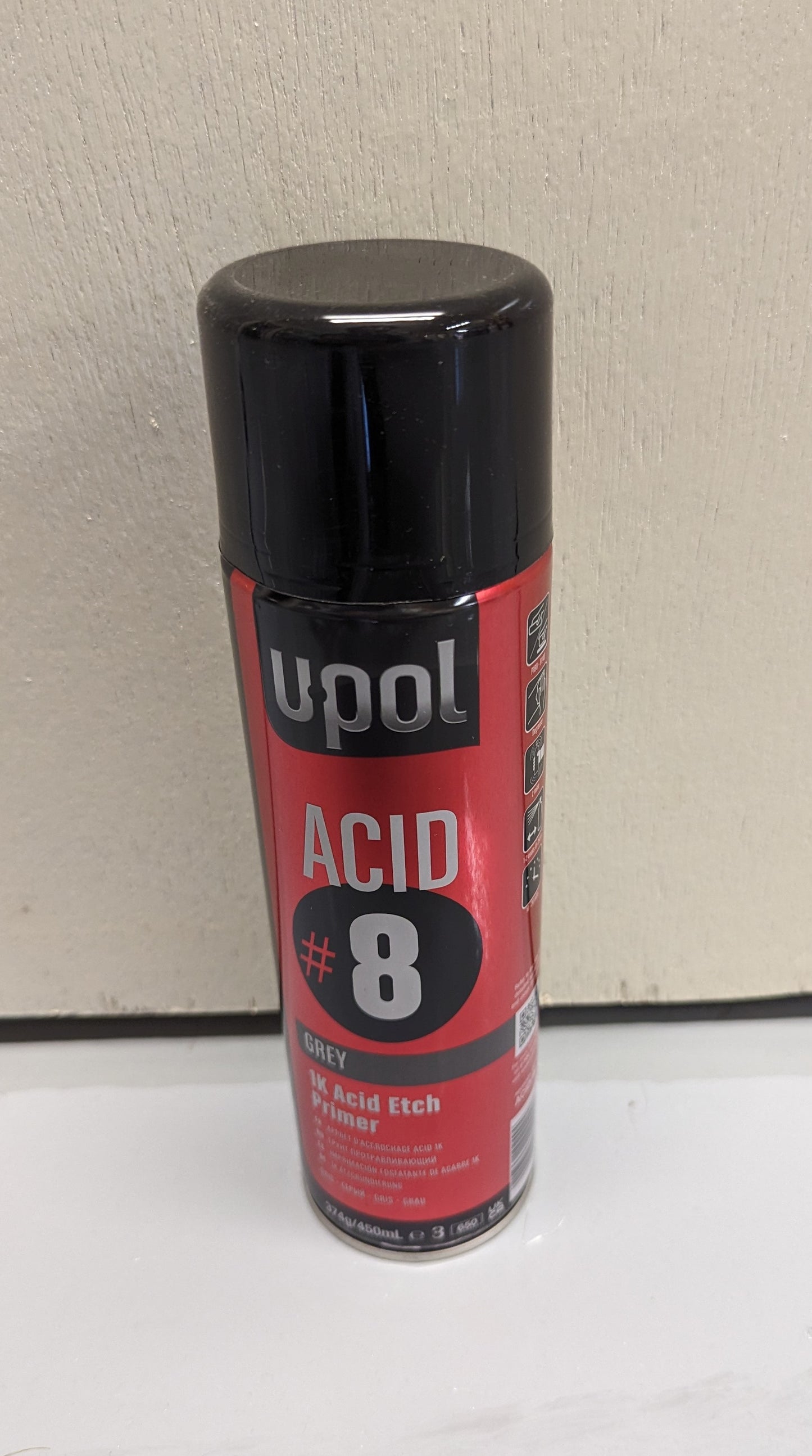 Upol Acid #8 Grey 1k Acid Etch Primer