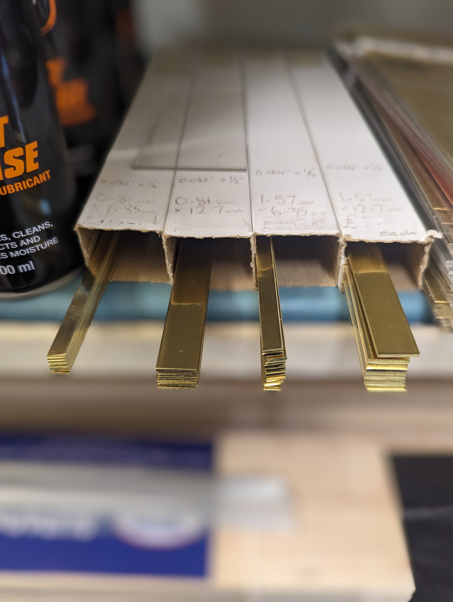 Brass Strips - 30cm