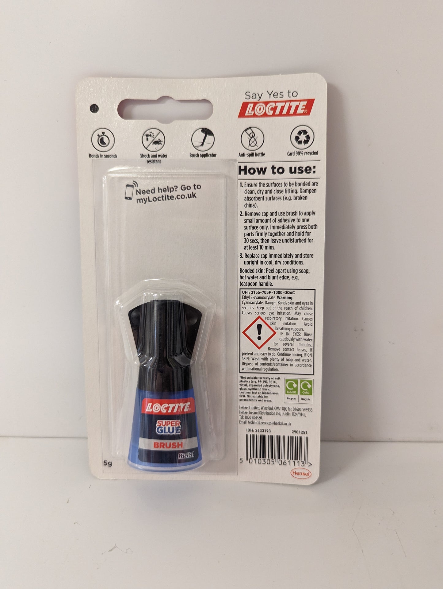 Loctite Brush Super glue 5g