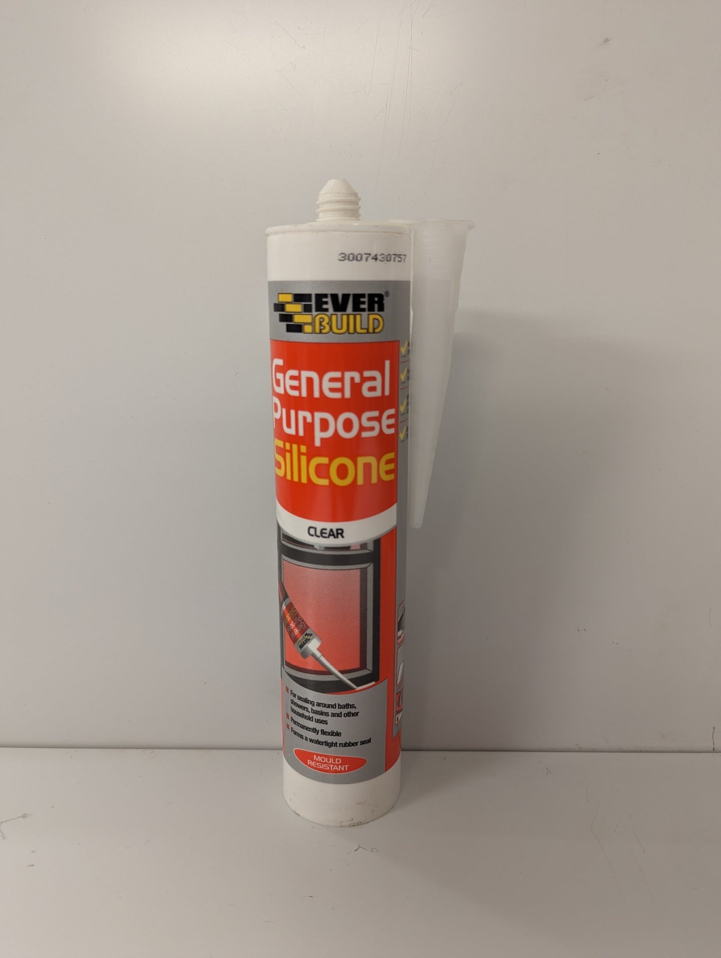 Everbuild General Purpose Silicone Clear 280ml