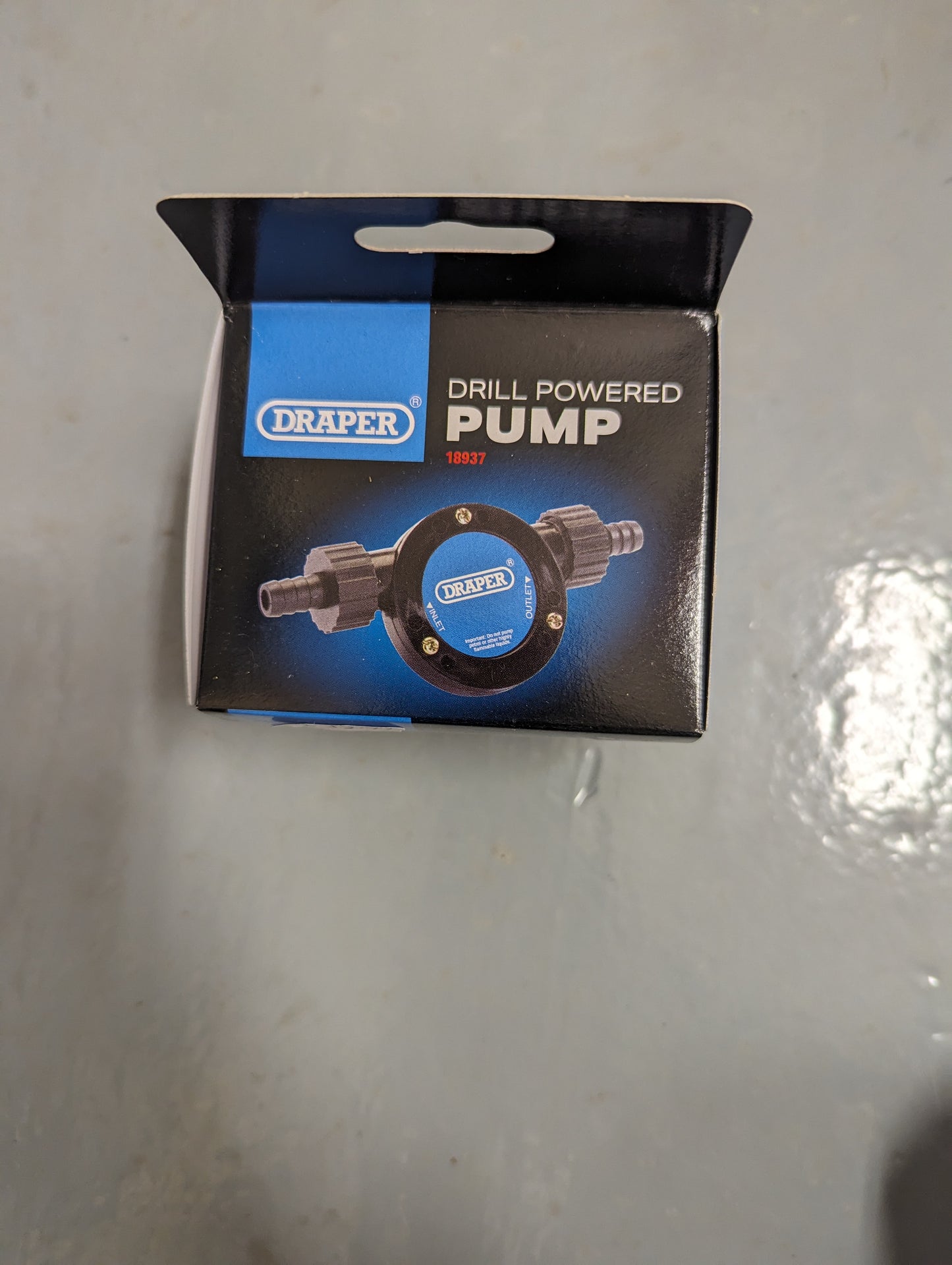 Draper Drill Powered Pump