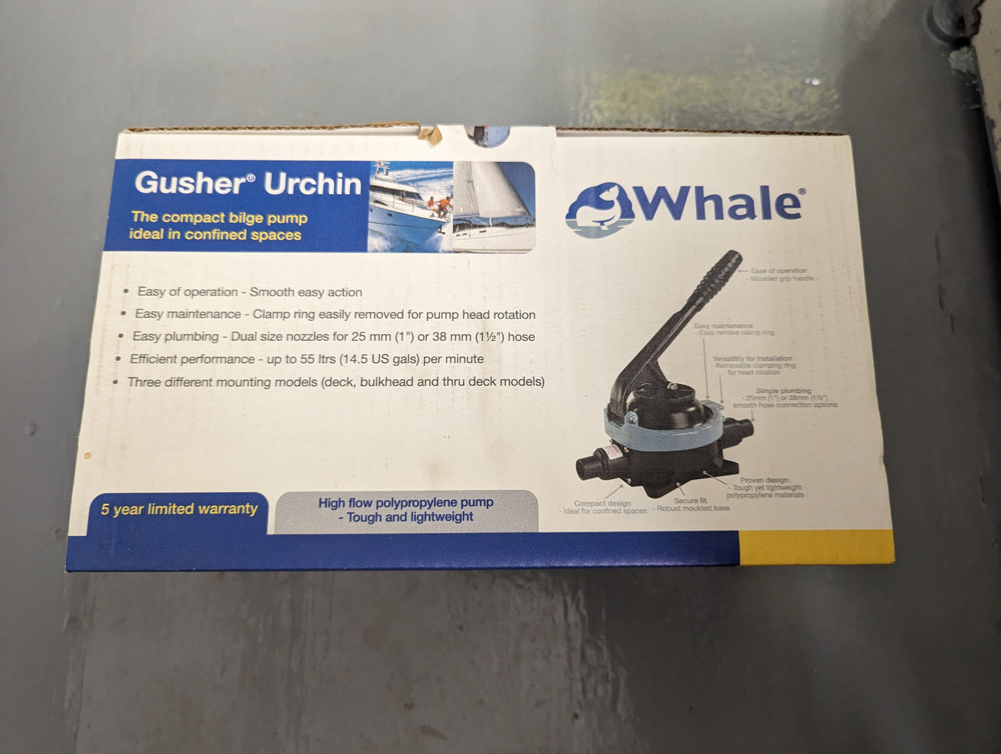 Gusher Urchin Compact Bilge Pump