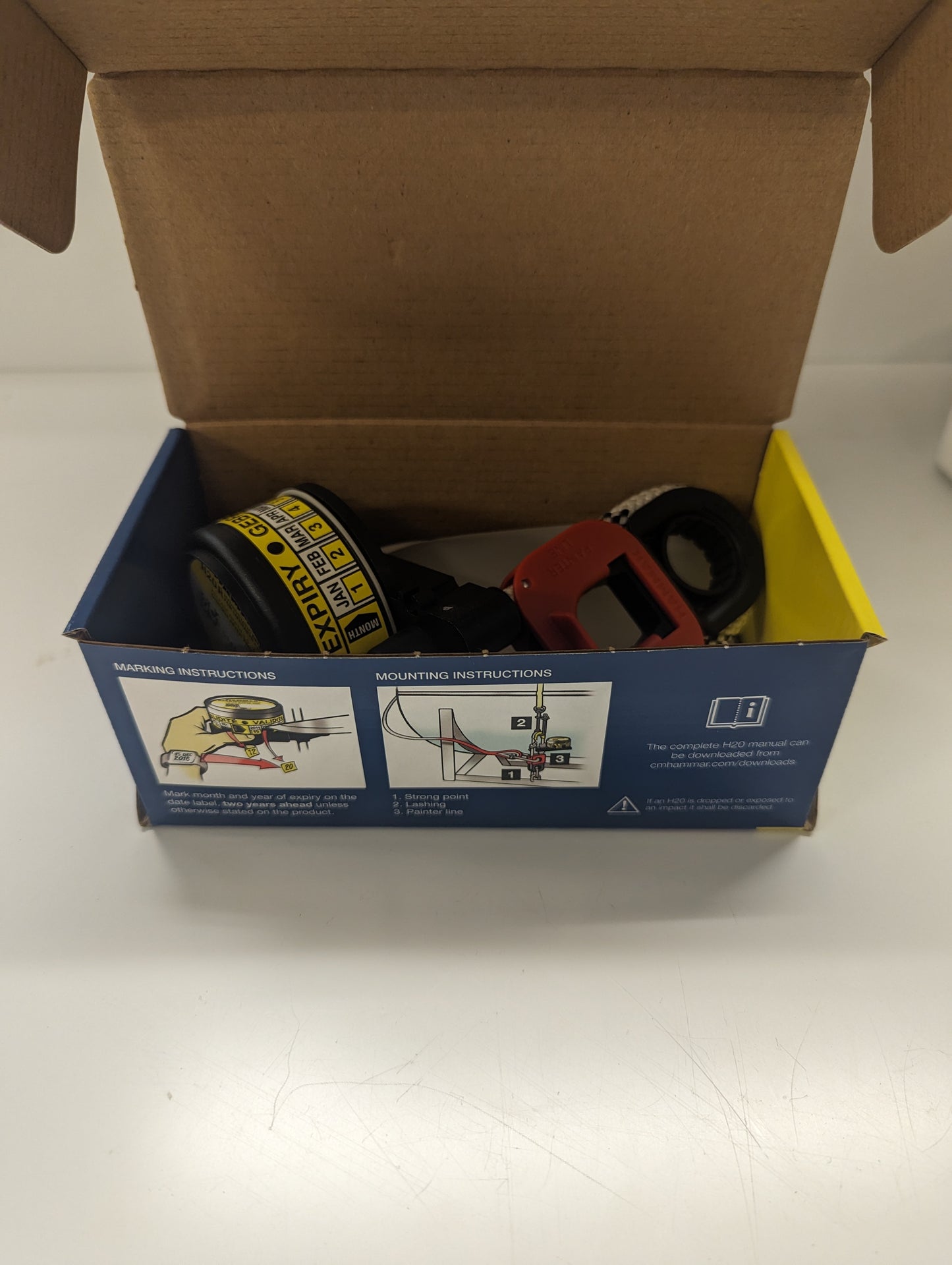 Hydrostatic Release Unit for safety appliances