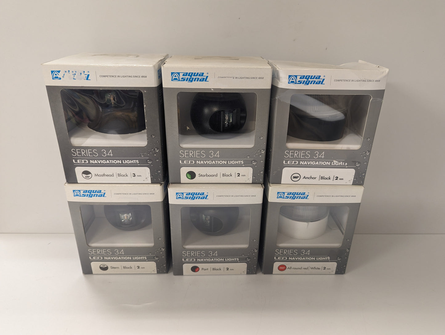 Aquasignal Series 34 LED Navigation Lights