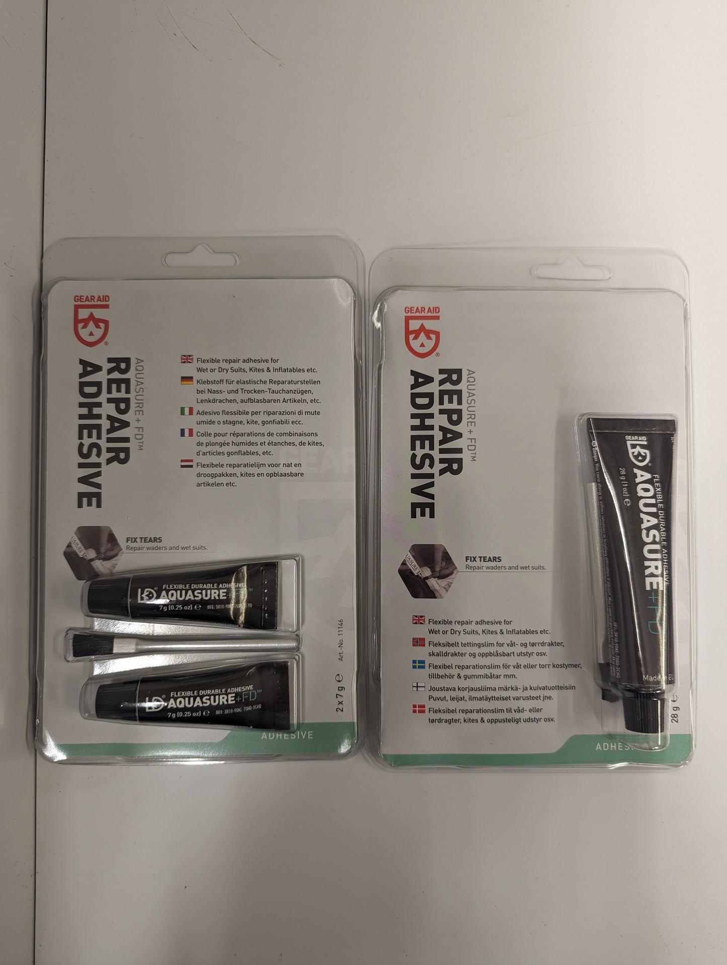 Gear Aid Aquasure + FD Repair adhesive