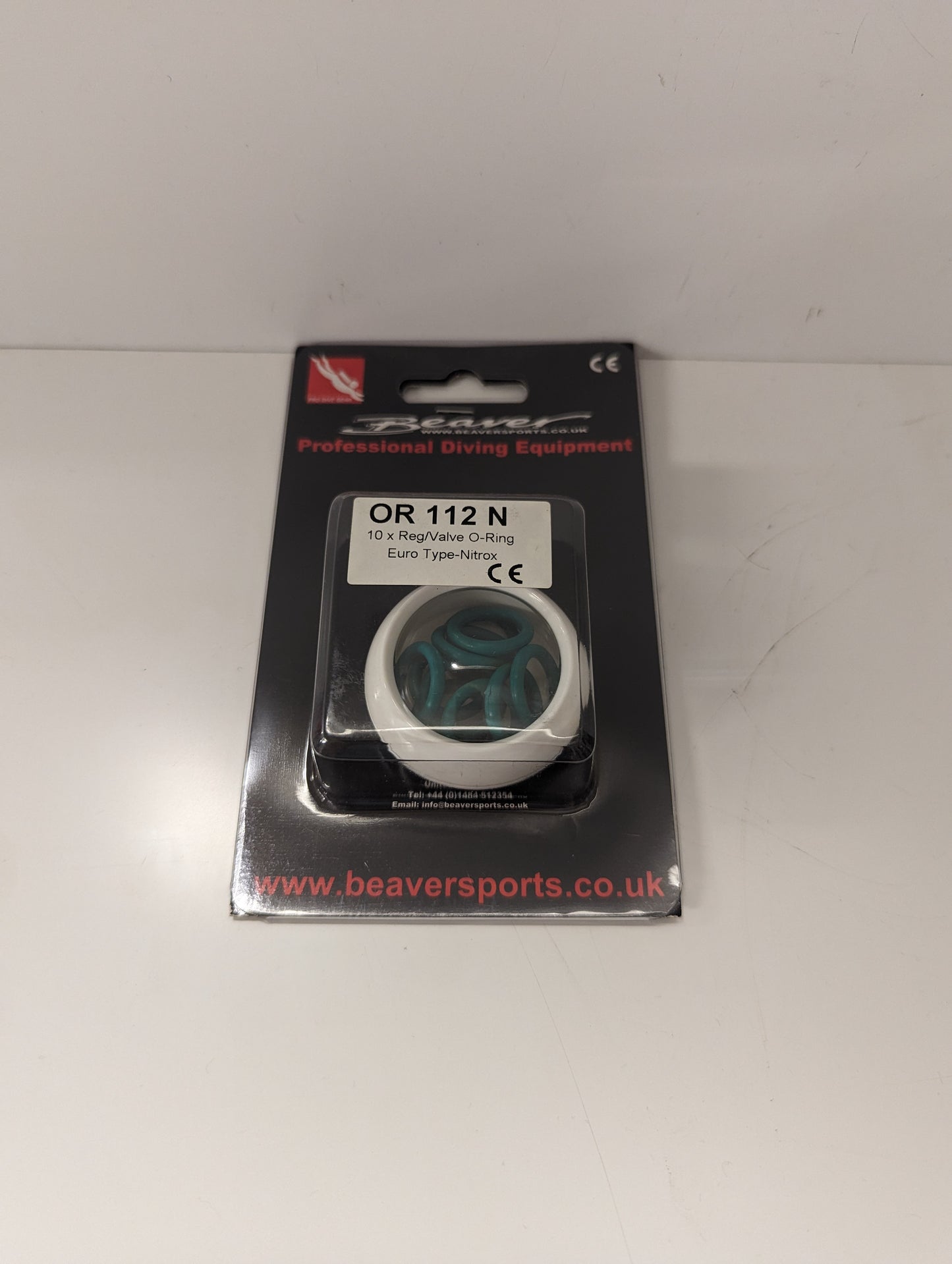 Beaver 10x reg/valve O-Ring euro type nitrox OR 112N