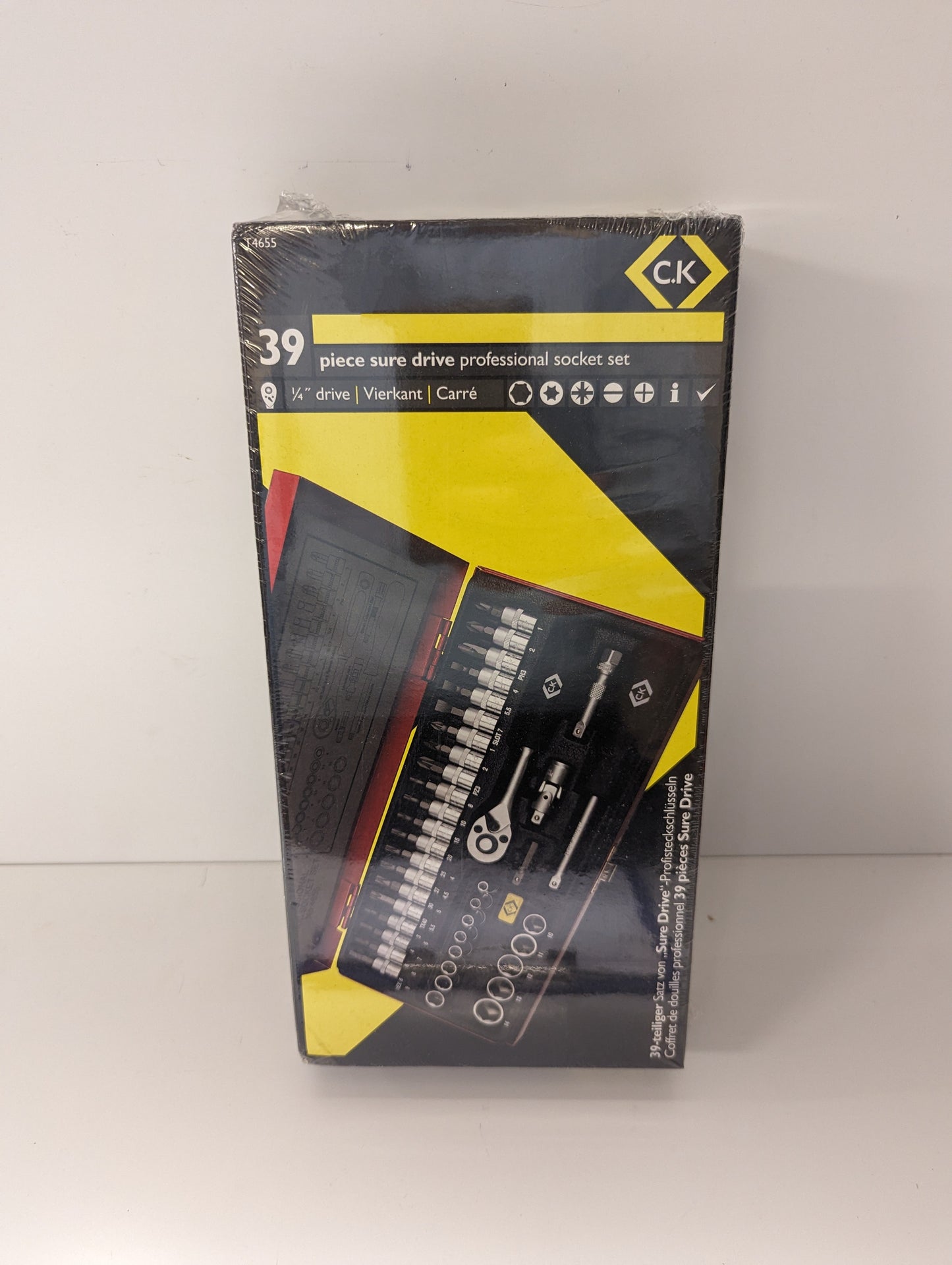 CK 39 Piece sure drive professional Socket Set