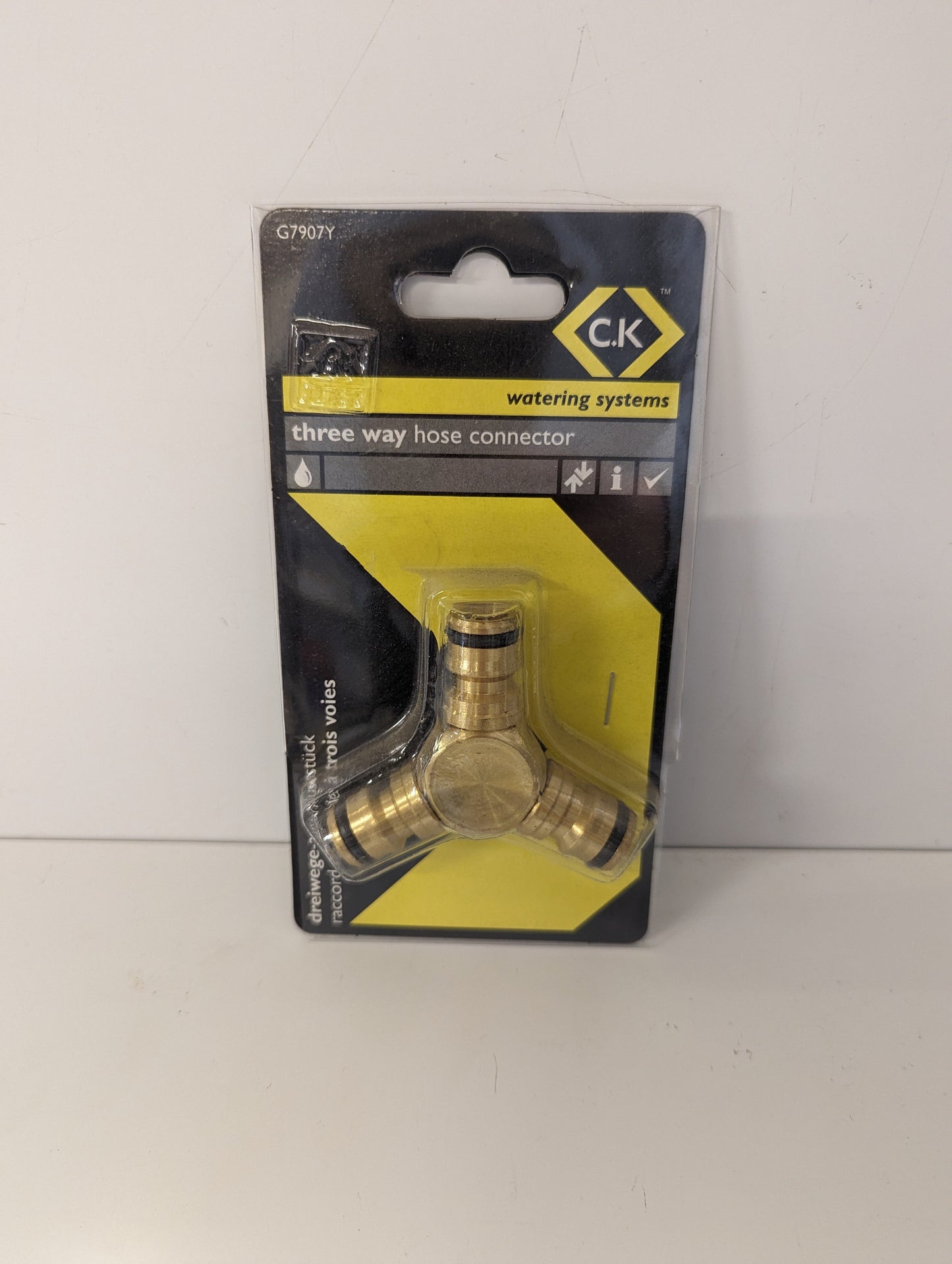 CK watering Systems three way hose connector