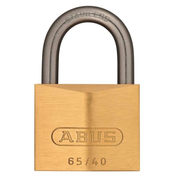 65/40 40mm BRASS ABUS PADLOCK