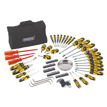 Draper 100 piece screwdriver and bit set