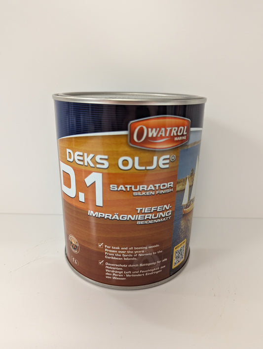 Owatrol Marine Decks OLSE D.1 Saturator Silken Finish 1L