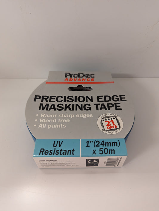 ProDec Precision Edge Masking Tape UV Resistant 1"
