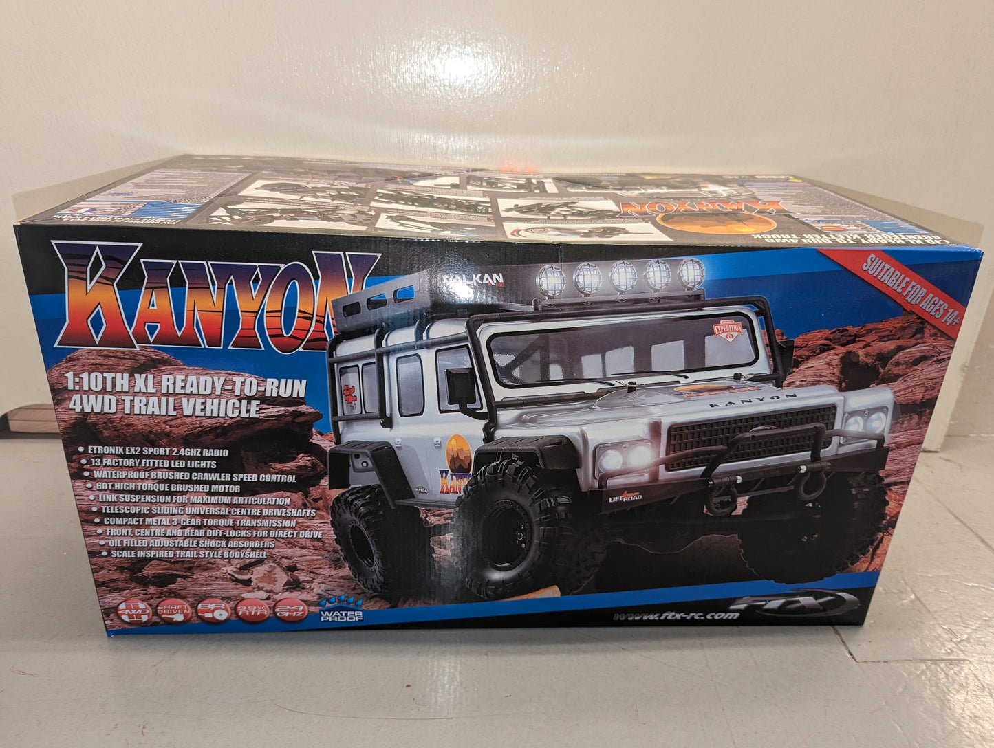 FTX Kanyon 4×4 RTR 1:10 XL Trail Crawler