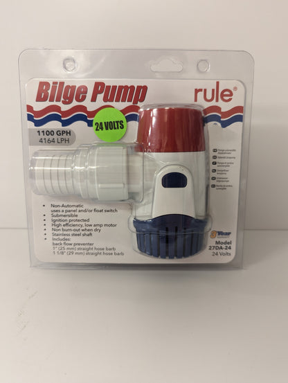 Rule Bilge Pump - Non Automatic