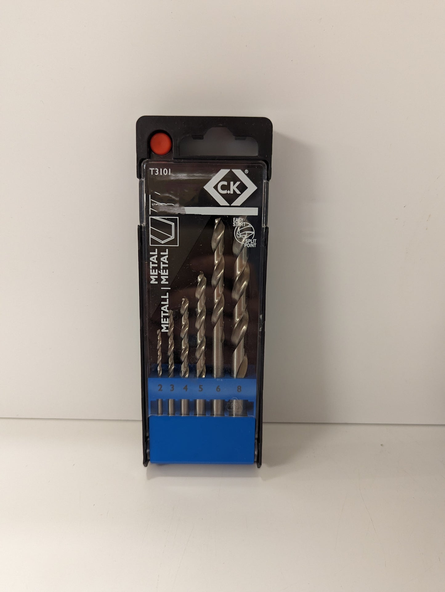 C.K. HSS Split Point Metal Drill Bit Set of 6