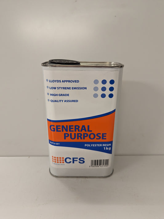 CFS 1kg General Purpose Resin No.1 with MEKP Catalyst