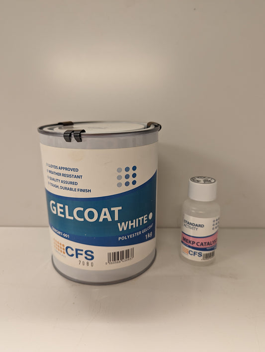 CFS 1Kg White Gelcoat Resin