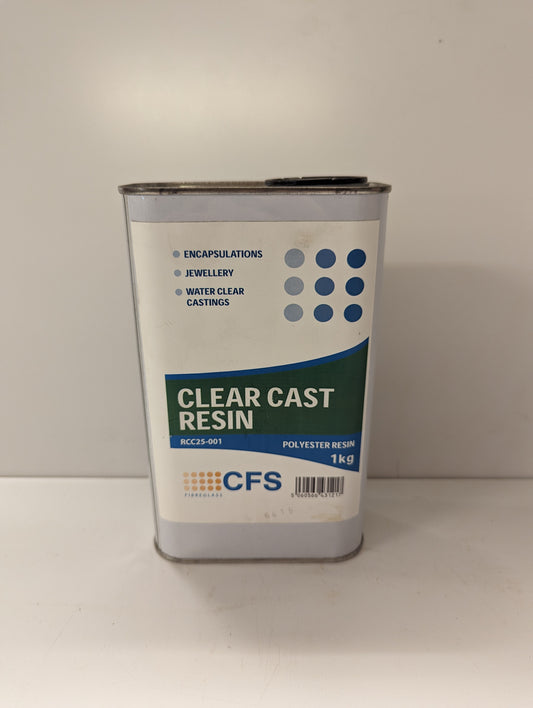 CFS 1kg Clear Cast Resin + MEKP Catalyst
