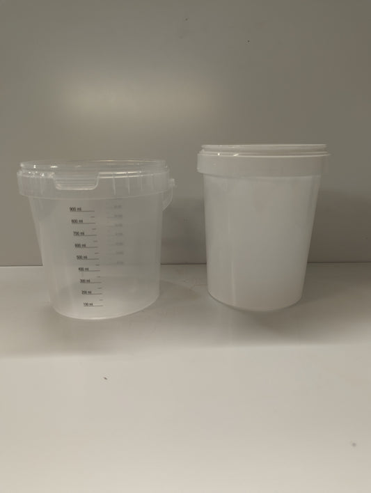 1.2L Mixing Tubs with Lids