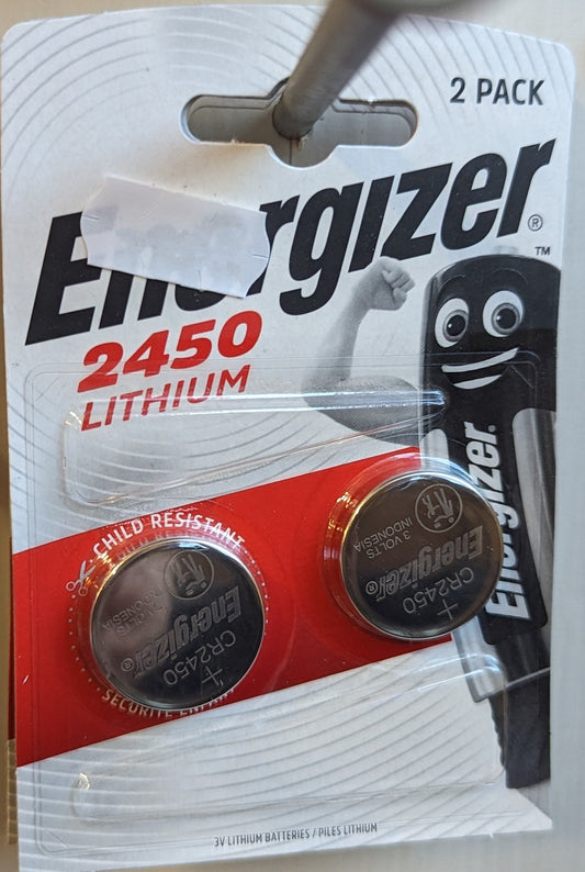 Energizer 2450 Lithium 2 pack