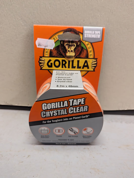 Roughneck Gorilla Tape Crystal Clear - 8.2m x 48mm