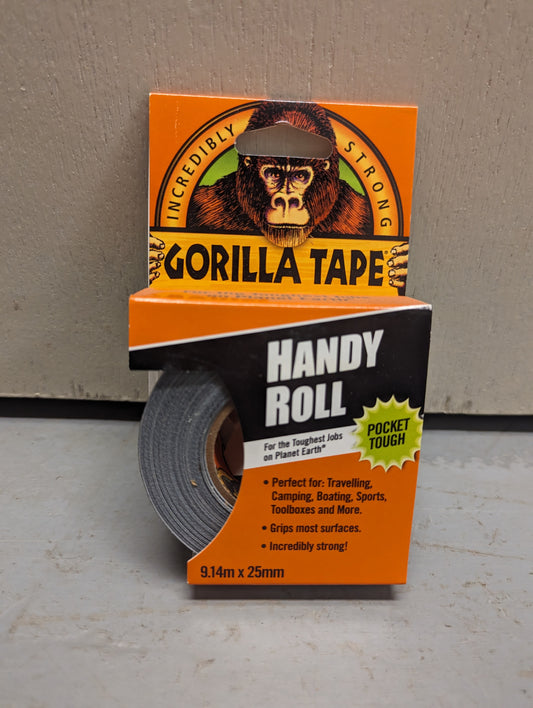 Roughneck Gorilla Tape Handy Roll - 9mx25mm