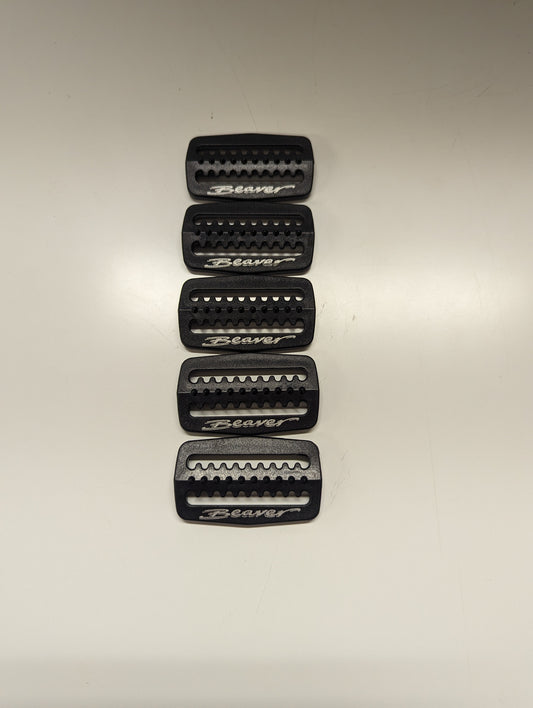 Pack of 5 Black Weight Retainers