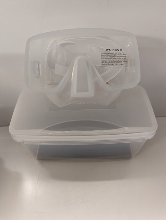 Atomic Frameless Dive Mask Clear Silicone