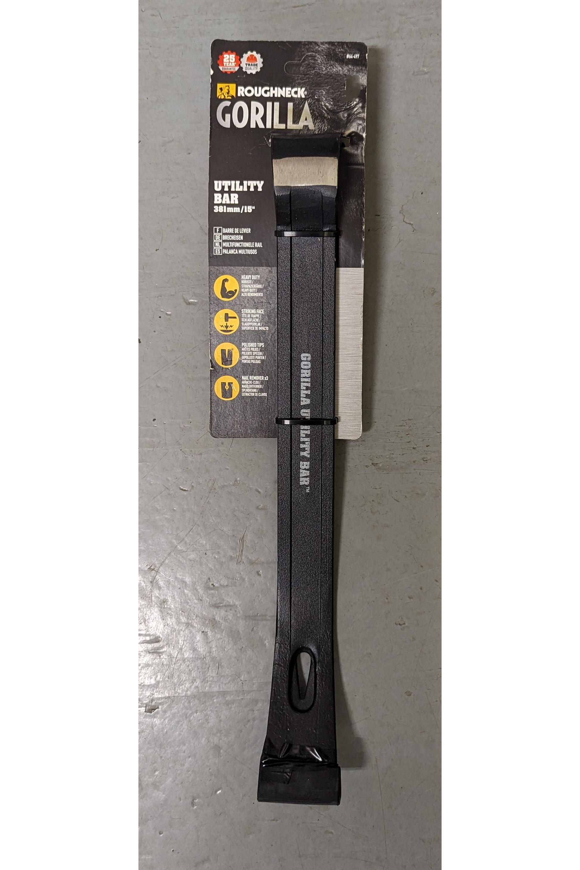 Roughneck utility bar online 15