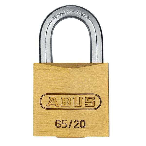 65/20 20mm BRASS ABUS PADLOCK